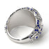 Sapphire Royal Lion Men Signet Ring - Terry No. 15 image 4