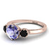 Classic 3 Stone Tanzanite Engagement Ring - Sofia No. 208 image 3