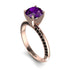 Classic Amethyst Ring With A Twist - Leilani No. 308 image 1
