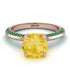 Classic Citrine Ring With A Twist - Leilani No. 605 image 2