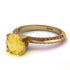Classic Citrine Ring With A Twist - Leilani No. 610 image 3