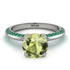 Classic Peridot Ring With A Twist - Leilani No. 706 image 2