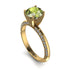 Classic Peridot Ring With A Twist - Leilani No. 701 image 1