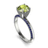 Classic Peridot Ring With A Twist - Leilani No. 715 image 1