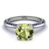 Classic Peridot Ring With A Twist - Leilani No. 715 image 2