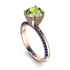 Classic Peridot Ring With A Twist - Leilani No. 714 image 1