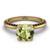 Classic Peridot Ring With A Twist - Leilani No. 707 image 2