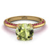 Classic Peridot Ring With A Twist - Leilani No. 710 image 2