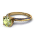 Classic Peridot Ring With A Twist - Leilani No. 713 image 3