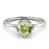 Classic Peridot Ring With Hidden Stones - Elliana No. 703 image 4