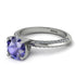 Classic Tanzanite Ring With A Twist - Leilani No. 203 image 3