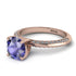 Classic Tanzanite Ring With A Twist - Leilani No. 202 image 3