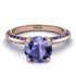 Classic Tanzanite Ring With A Twist - Leilani No. 214 image 2