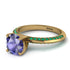 Classic Tanzanite Ring With A Twist - Leilani No. 204 image 3