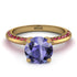 Classic Tanzanite Ring With A Twist - Leilani No. 210 image 2
