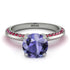 Classic Tanzanite Ring With A Twist - Leilani No. 212 image 2