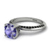 Classic Tanzanite Ring With A Twist - Leilani No. 209 image 3