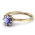 Classic Tanzanite Ring With Hidden Stones - Elliana No. 201 image 3