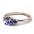 Classic Three Stone Tanzanite Engagement Ring - Valentina No. 214 image 3
