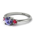 Classic Three Stone Tanzanite Engagement Ring - Valentina No. 212 image 3