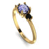 Classic Three Stone Tanzanite Engagement Ring - Valentina No. 207 image 2
