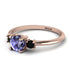 Classic Three Stone Tanzanite Engagement Ring - Valentina No. 208 image 3