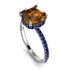 Cushion Hidden Brown Diamond Ring - Nova No. 1115 image 3