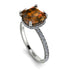 Cushion Hidden Brown Diamond Ring - Nova No. 1103 image 3
