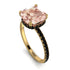 Cushion Hidden Morganite Ring - Nova No. 907 image 3