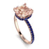Cushion Hidden Morganite Ring - Nova No. 914 image 3