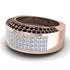 Diamond Cluster Wide Fancy Wedding Band - Kyla No. 32 image 3