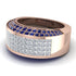 Diamond Cluster Wide Fancy Wedding Band - Kyla No. 62 image 3