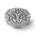 Diamond Bespoke Elephant Men’s Fashion Ring  - Charles No. 3 image 2