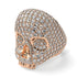 Diamond-Encrusted Skull Men's Fashion Ring - Jules No. 2 image 2