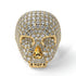 Diamond-Encrusted Skull Men's Fashion Ring - Jules No. 1 image 1