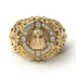 Diamond Majestic Eagle Men’s Fashion Ring - Caleb No. 1 image 2