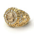 Diamond Raven Gold Men's Fashion Ring - Nolan No. 1 image 1