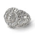 Diamond Royal Lion Men Signet Ring - Terry No. 3 image 3