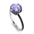 Double Hidden Halo Tanzanite Engagement Ring - Angelina No. 209 image 2