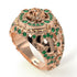 Emerald Tiger Gold Men's Fashion Ring - Landon No. 5 image 2