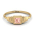 Geometric Princess Cut Morganite Ring - Everleigh No. 901 image 1