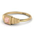 Geometric Princess Cut Morganite Ring - Everleigh No. 901 image 2
