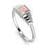 Geometric Princess Cut Morganite Ring - Everleigh No. 903 image 3