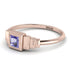 Geometric Princess Cut Tanzanite Ring - Everleigh No. 202 image 2