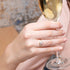 Geometrical Bezel Yellow Diamond Ring - Trinity No. 1004 image 7