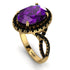 Glamorous Oval Amethyst Ring - Jordyn No. 307 image 2