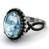 Glamorous Oval Aquamarine Ring - Jordyn No. 409 image 1