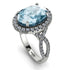 Glamorous Oval Aquamarine Ring - Jordyn No. 403 image 2