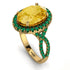 Glamorous Oval Citrine Ring - Jordyn No. 704 image 2