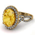 Glamorous Oval Citrine Ring - Jordyn No. 601 image 1